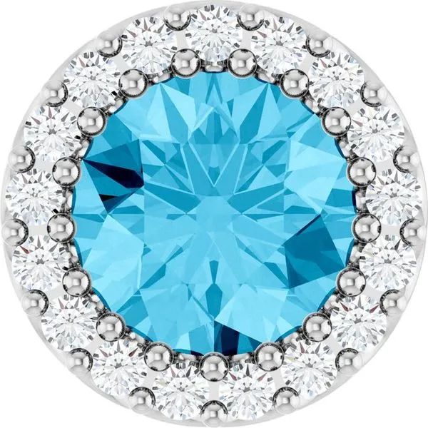 Halo-Style Pendant Hopman Jewelers Elkhart, IN