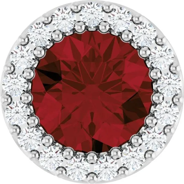 Halo-Style Pendant Blue Heron Jewelry Company Poulsbo, WA