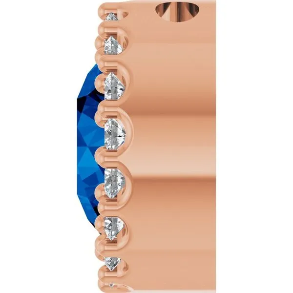 Halo-Style Pendant Image 3 James & Williams Jewelers Berwyn, IL