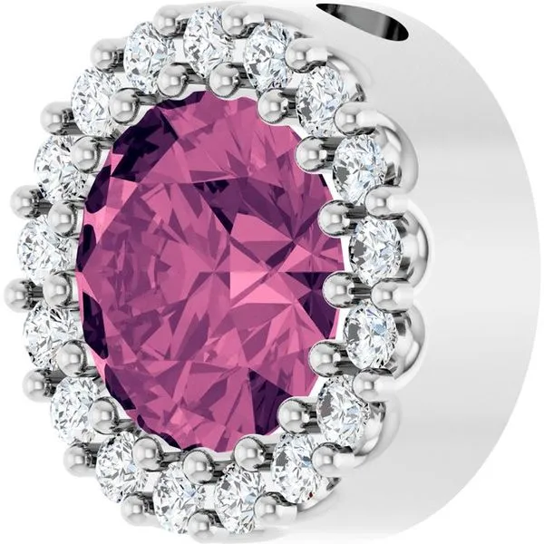 Halo-Style Pendant Image 2 Jewelry Design Studio Jensen Beach, FL