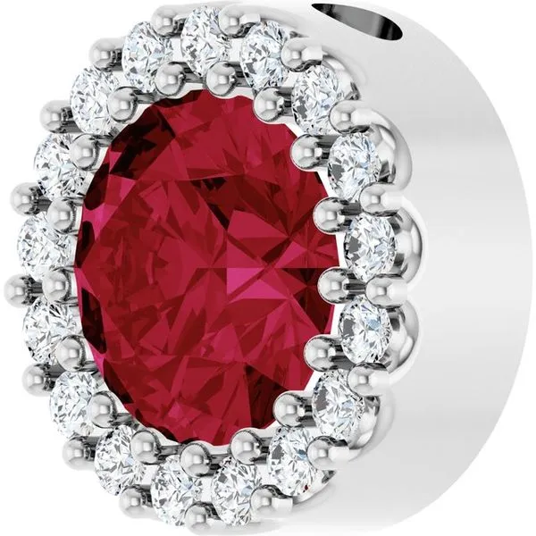 Halo-Style Pendant Image 2 Bauble Patch Jewelers Comstock Park, MI