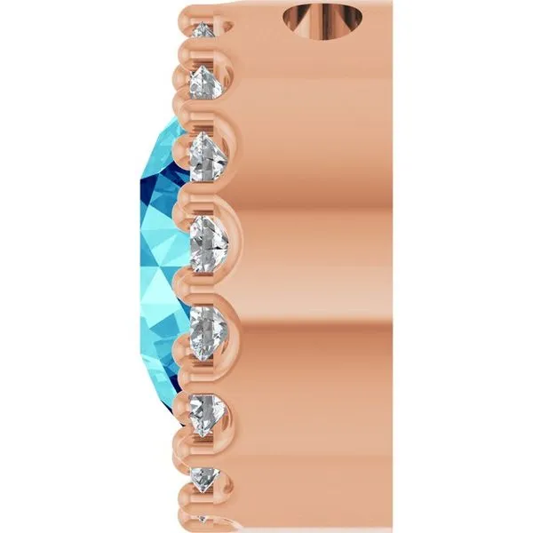 Halo-Style Pendant Image 3 Atlanta West Jewelry Douglasville, GA