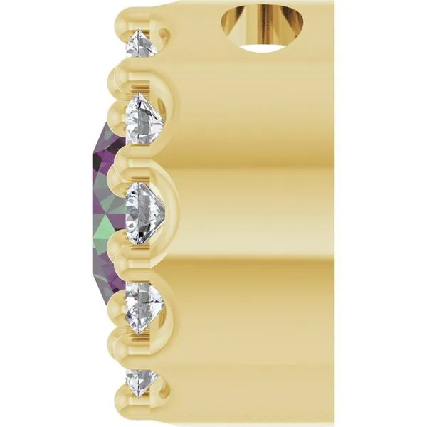 Halo-Style Pendant Image 3 Studio D Jewelers Woodstock, IL