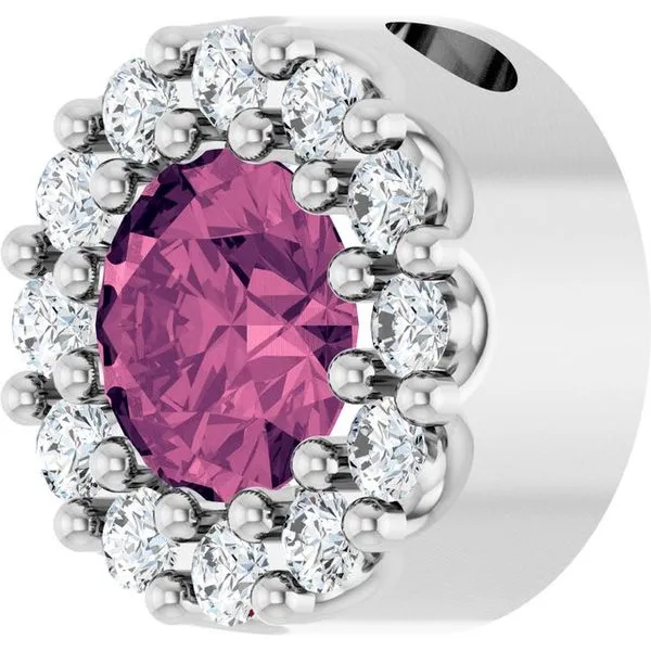 Halo-Style Pendant Image 2 Hopman Jewelers Elkhart, IN