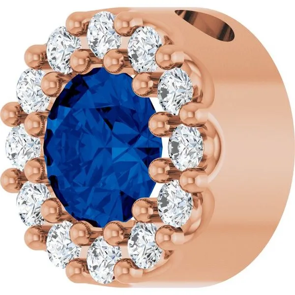 Halo-Style Pendant Image 2 Leslie E. Sandler Fine Jewelry and Gemstones rockville , MD