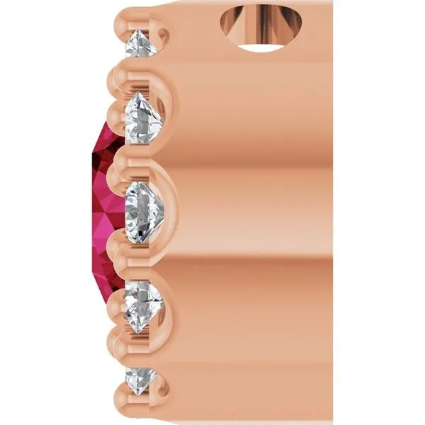 Halo-Style Pendant Image 3 Leslie E. Sandler Fine Jewelry and Gemstones rockville , MD