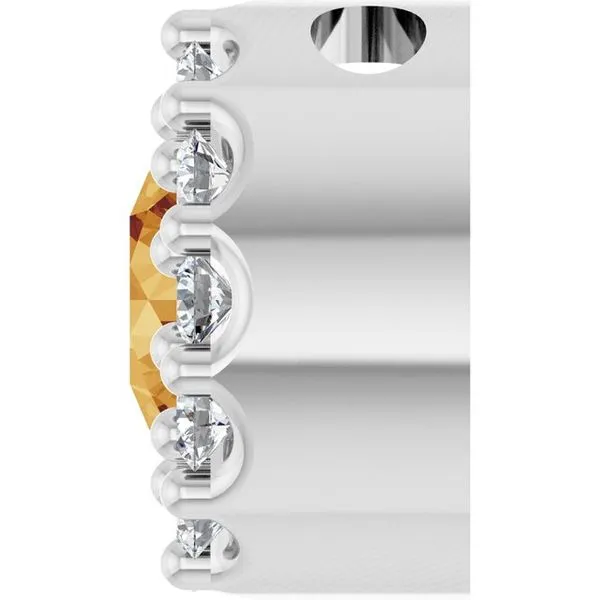 Halo-Style Pendant Image 3 J. Meredith Jewelers Delafield, WI