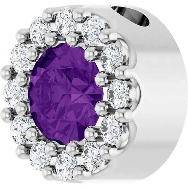 Halo-Style Pendant Image 2 Hopman Jewelers Elkhart, IN