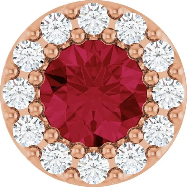 Halo-Style Pendant Atlanta West Jewelry Douglasville, GA