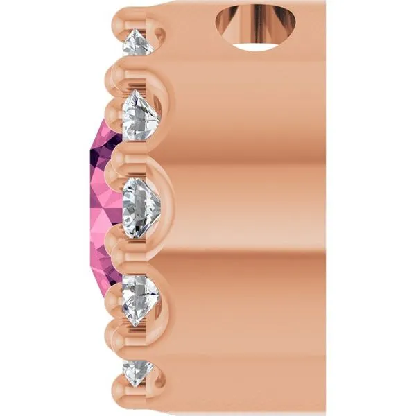 Halo-Style Pendant Image 3 Hopman Jewelers Elkhart, IN