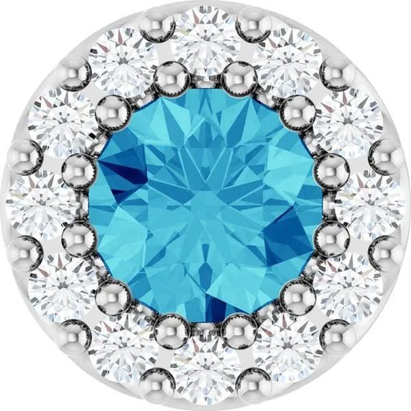 Halo-Style Pendant Studio D Jewelers Woodstock, IL