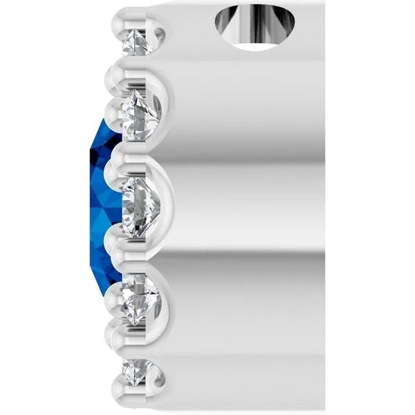 Halo-Style Pendant Image 3 J. Meredith Jewelers Delafield, WI