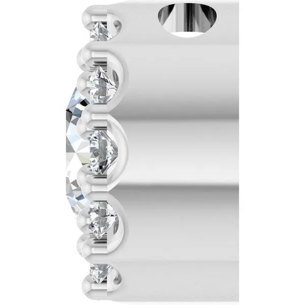 Halo-Style Pendant Image 3 Hopman Jewelers Elkhart, IN