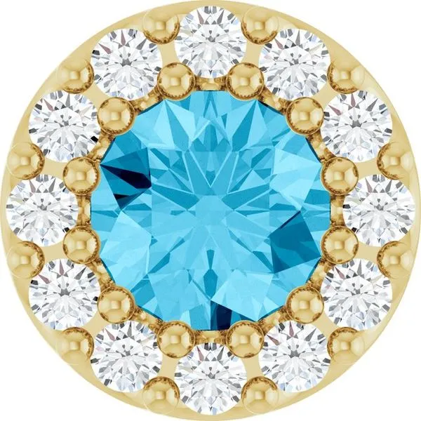 Halo-Style Pendant Studio D Jewelers Woodstock, IL