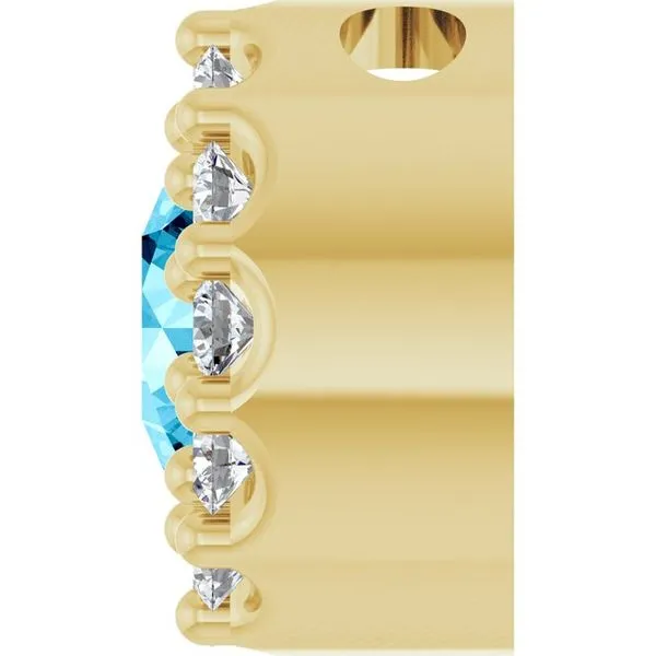 Halo-Style Pendant Image 3 J. Meredith Jewelers Delafield, WI