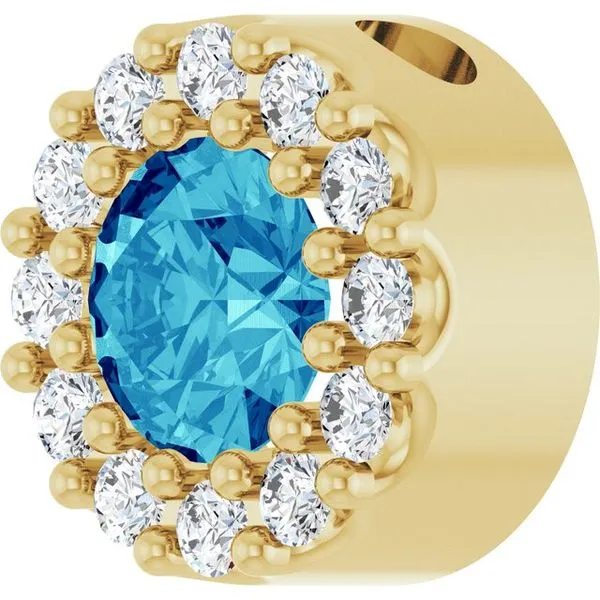 Halo-Style Pendant Image 2 Milan's Jewelry Inc Sarasota, FL