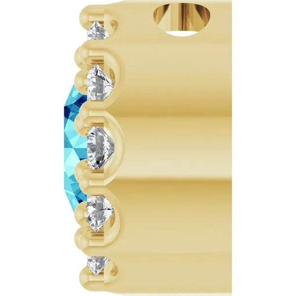 Halo-Style Pendant Image 3 Rasmussen Jewelers Spanish Fork, UT