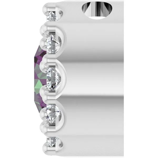 Halo-Style Pendant Image 3 Rasmussen Jewelers Spanish Fork, UT