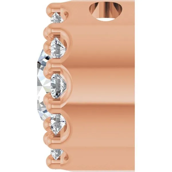 Halo-Style Pendant Image 3 Allain's Jewelry New Iberia, LA