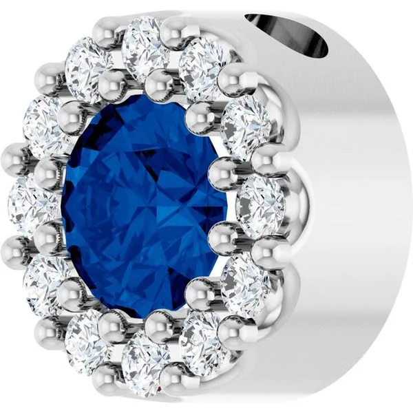 Halo-Style Pendant Image 2 Grayson & Co. Jewelers Iron Mountain, MI