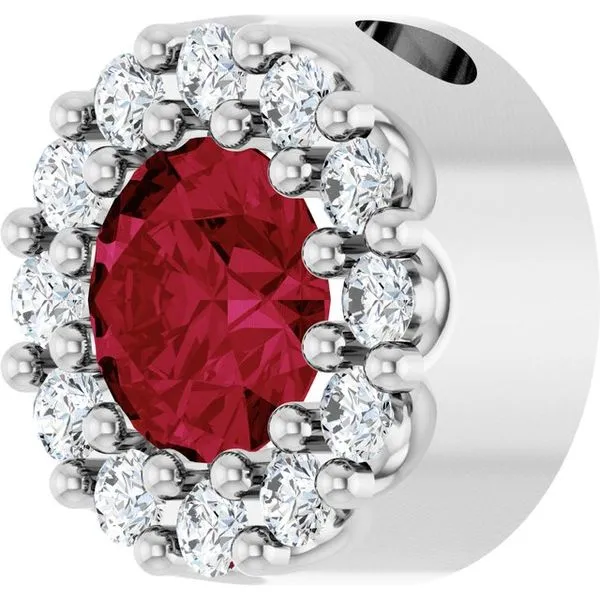 Halo-Style Pendant Image 2 Shipley's Fine Jewelry Hampstead, MD