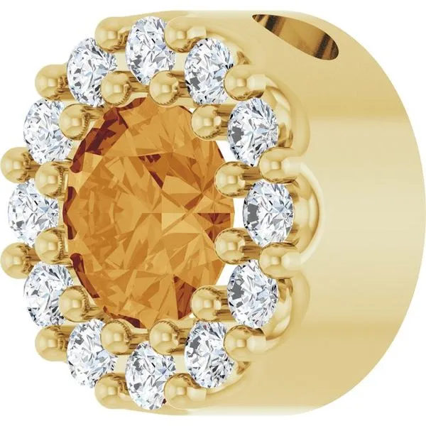 Halo-Style Pendant Image 2 M. J. Thomas Jewelers, Ltd. Stratford, CT