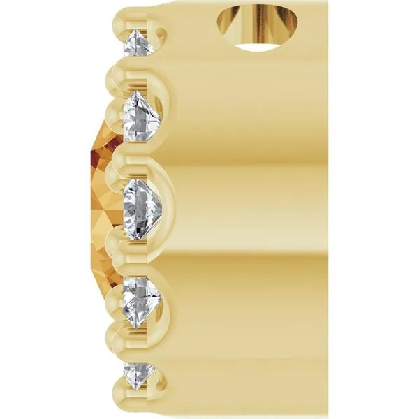 Halo-Style Pendant Image 3 James & Williams Jewelers Berwyn, IL