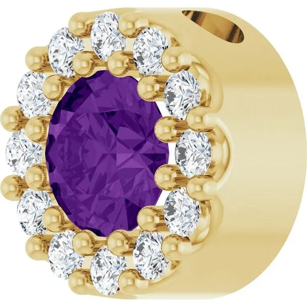 Halo-Style Pendant Image 2 Hopman Jewelers Elkhart, IN