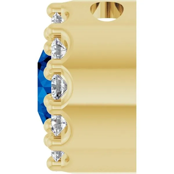 Halo-Style Pendant Image 3 Atlanta West Jewelry Douglasville, GA