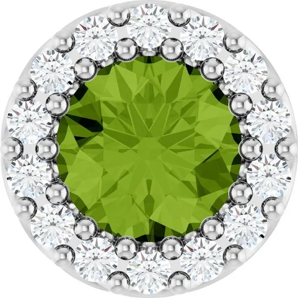 Halo-Style Pendant Hopman Jewelers Elkhart, IN