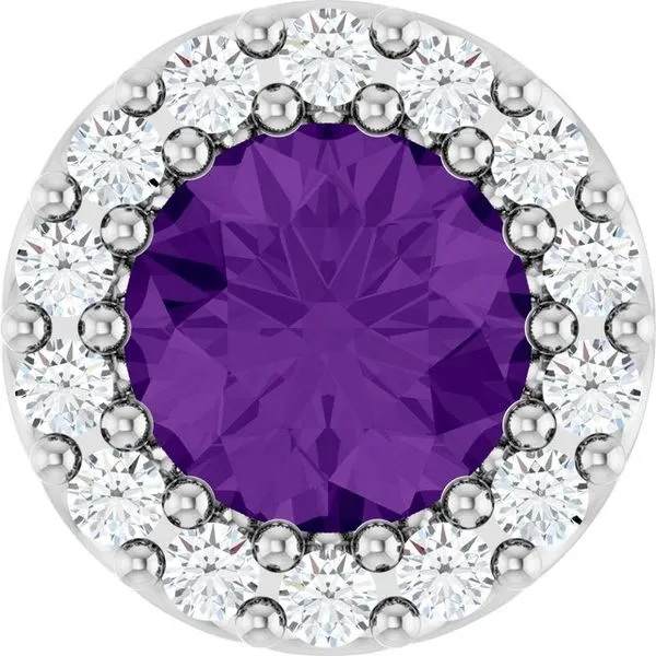 Halo-Style Pendant Blue Heron Jewelry Company Poulsbo, WA