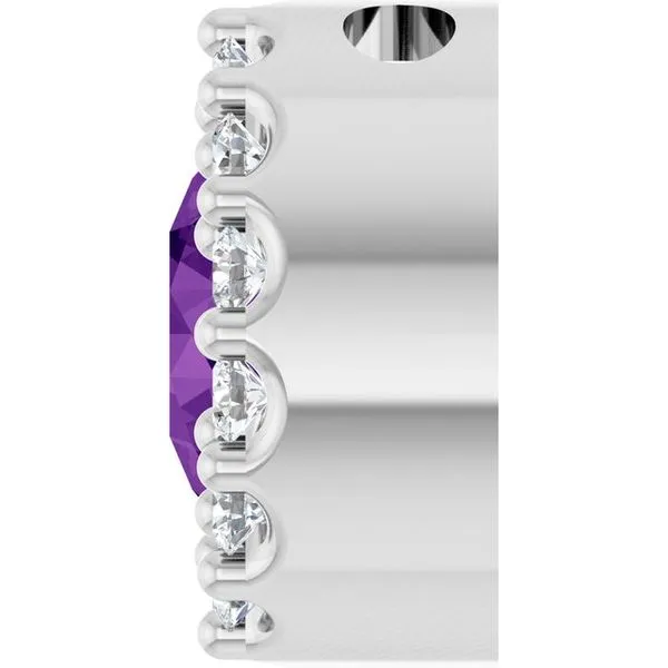 Halo-Style Pendant Image 3 Hopman Jewelers Elkhart, IN