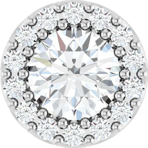 Halo-Style Pendant Grayson & Co. Jewelers Iron Mountain, MI