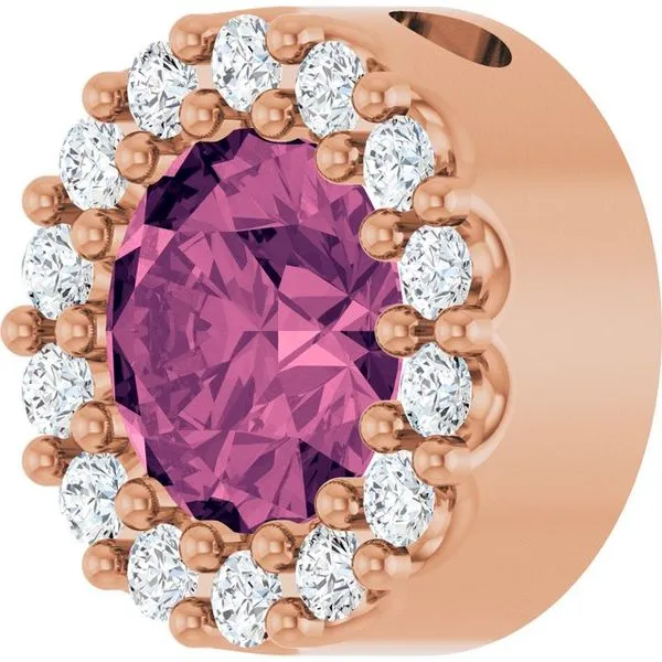 Halo-Style Pendant Image 2 Rasmussen Jewelers Spanish Fork, UT