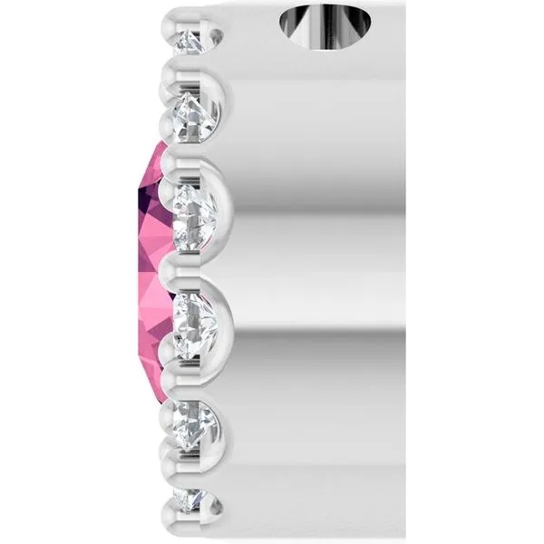 Halo-Style Pendant Image 3 Studio D Jewelers Woodstock, IL