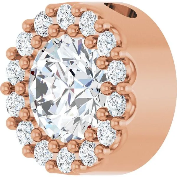 Halo-Style Pendant Image 2 Rasmussen Jewelers Spanish Fork, UT