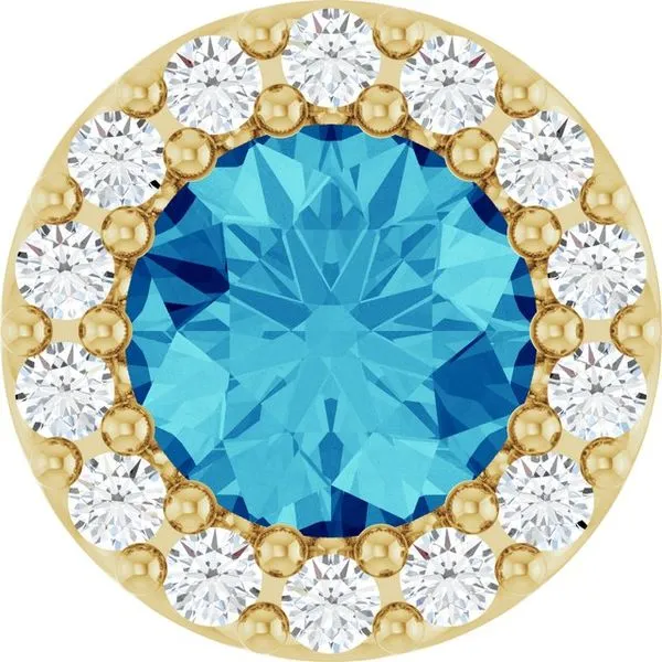 Halo-Style Pendant Hopman Jewelers Elkhart, IN