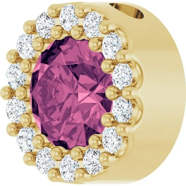 Halo-Style Pendant Image 2 Banks Jewelers Burnsville, NC