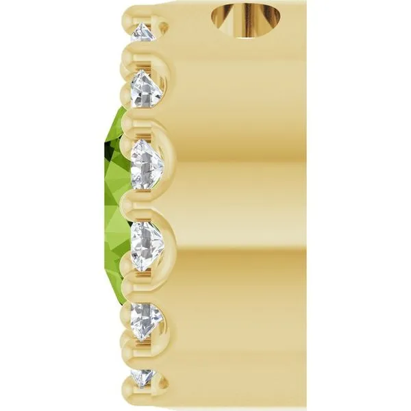 Halo-Style Pendant Image 3 James & Williams Jewelers Berwyn, IL