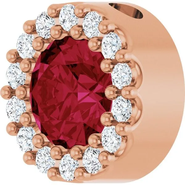 Halo-Style Pendant Image 2 J. Meredith Jewelers Delafield, WI