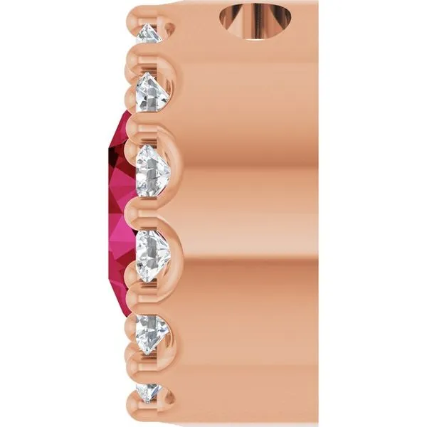 Halo-Style Pendant Image 3 Milan's Jewelry Inc Sarasota, FL