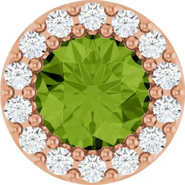 Halo-Style Pendant J. Meredith Jewelers Delafield, WI