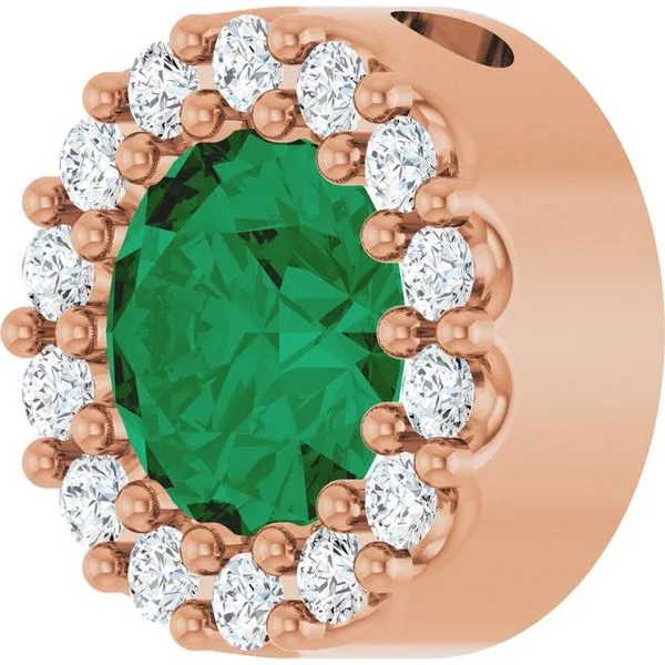 Halo-Style Pendant Image 2 Hopman Jewelers Elkhart, IN