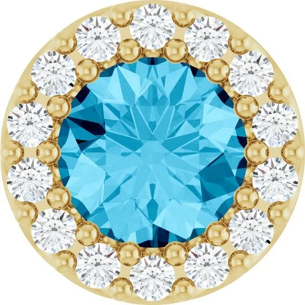 Halo-Style Pendant Hopman Jewelers Elkhart, IN