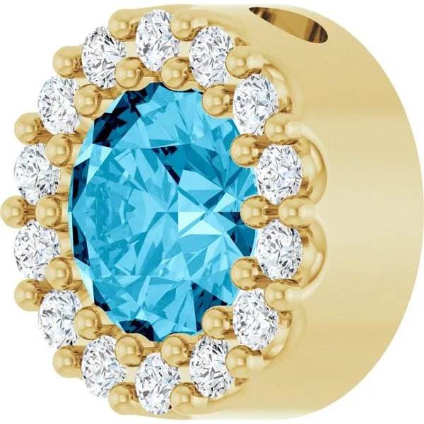 Halo-Style Pendant Image 2 Studio D Jewelers Woodstock, IL