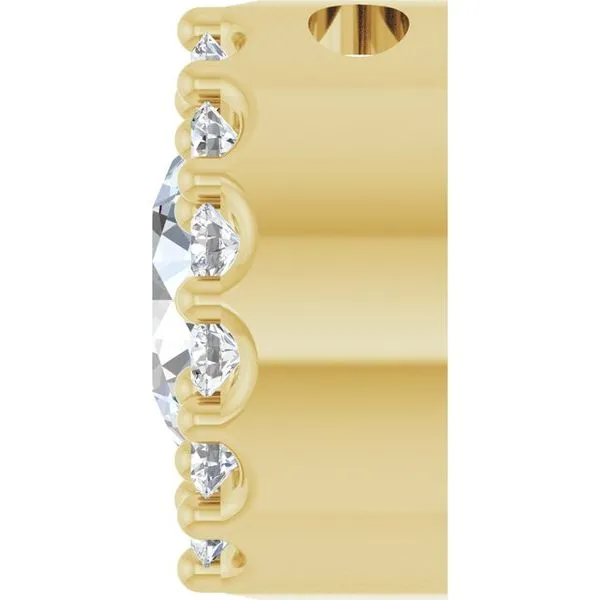 Halo-Style Pendant Image 3 Long Jewelers Chesapeake, VA