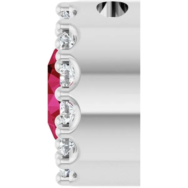 Halo-Style Pendant Image 3 Shipley's Fine Jewelry Hampstead, MD