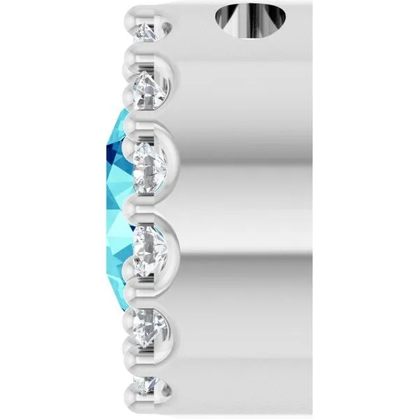 Halo-Style Pendant Image 3 Studio D Jewelers Woodstock, IL