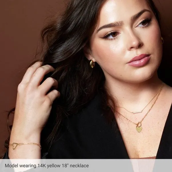 Engravable Toggle Necklace Image 5 Diny's Jewelers Middleton, WI