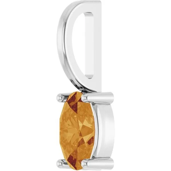 Solitaire Charm/Pendant Image 2 Gysbers Jewelry Waupun, WI